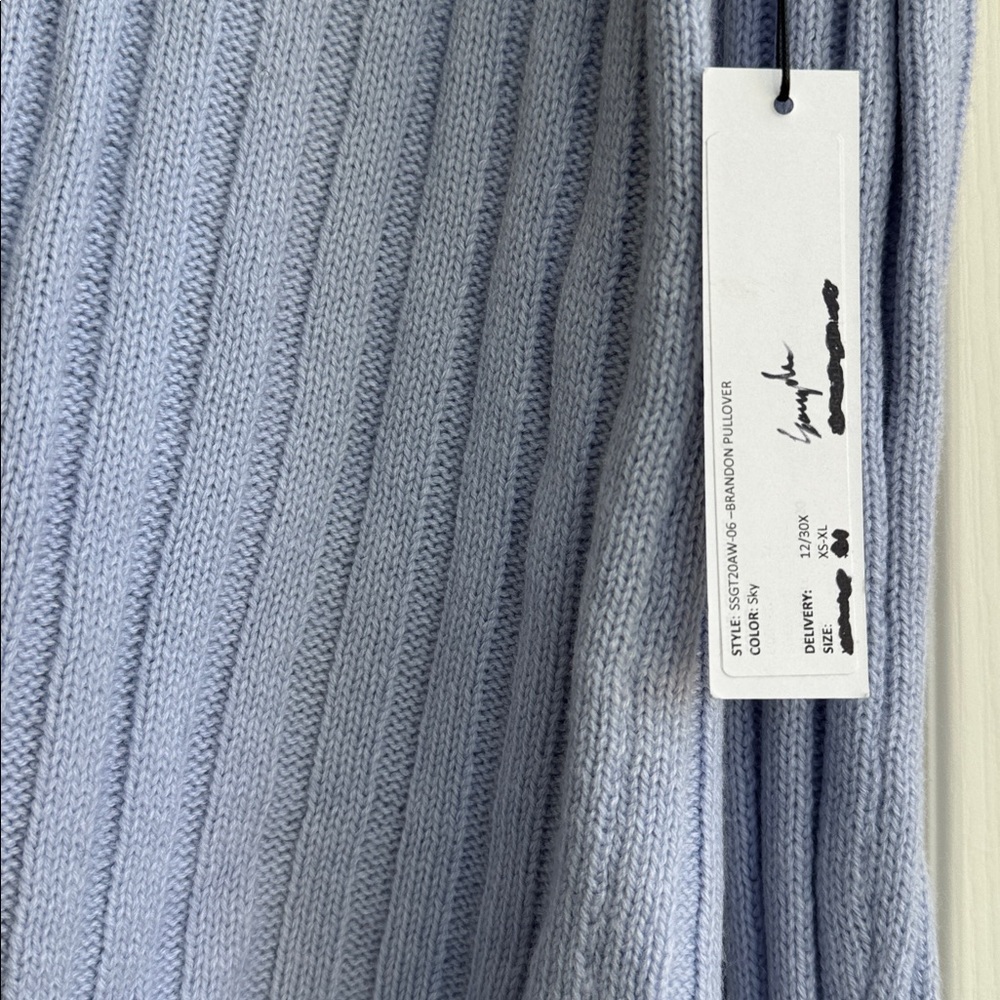 V-Neck Ribbed Sweater - Picture 2 of 9
